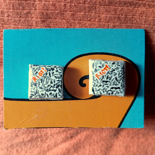 Hayley Riot Clay Post EARRINGS