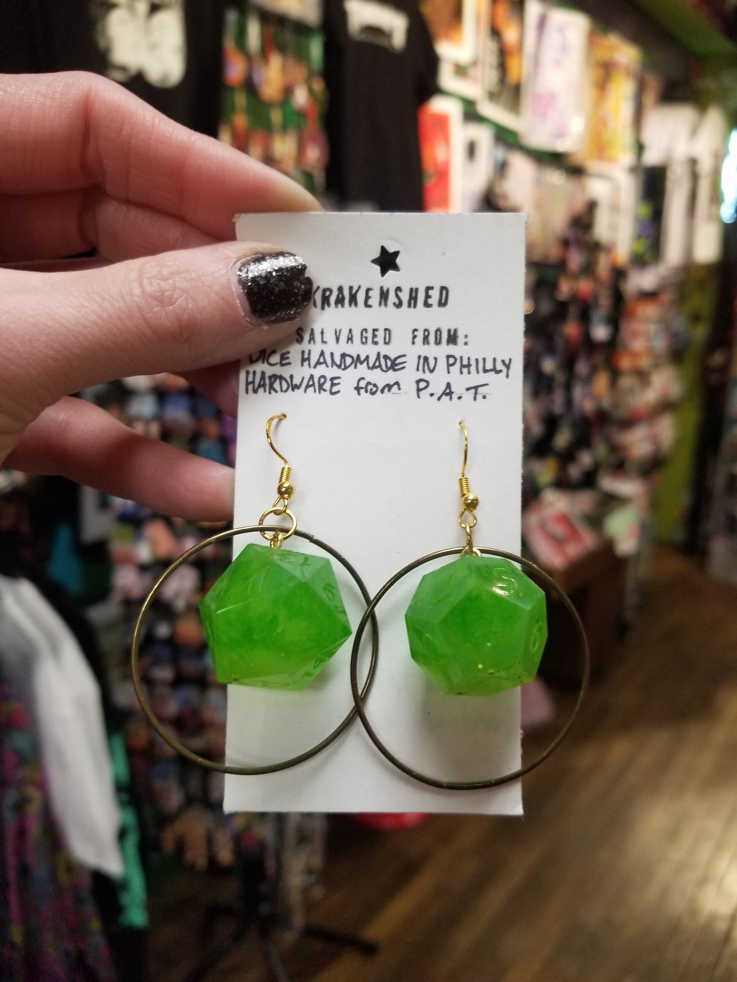 Assorted Krakenshed Dice EARRiNGS