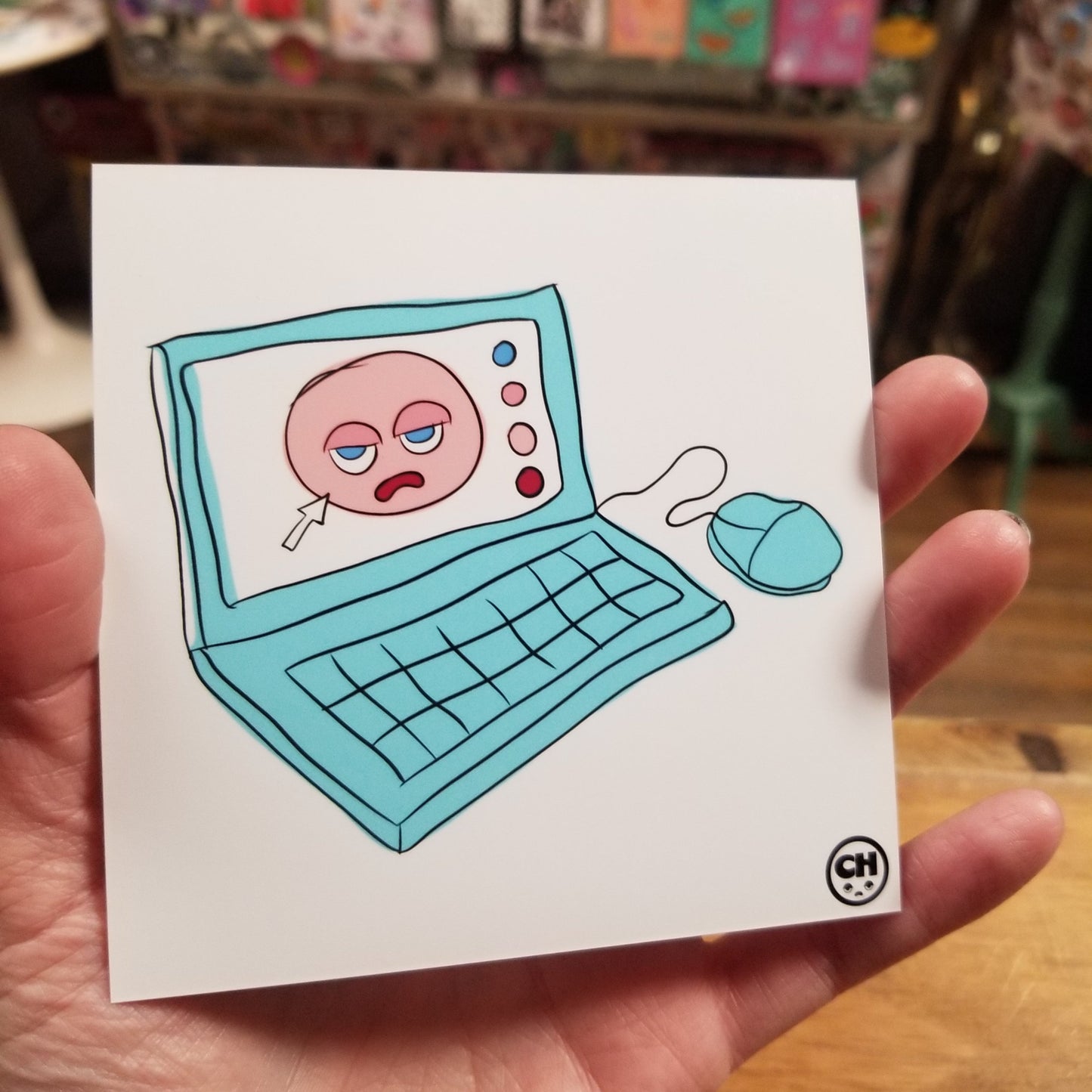 Graphic Design 4'x4' PRINT by One Dumb Shop