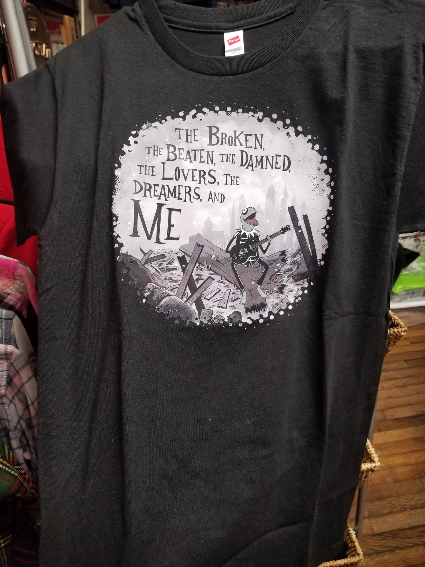 The Broken Frog and Me T SHIRT