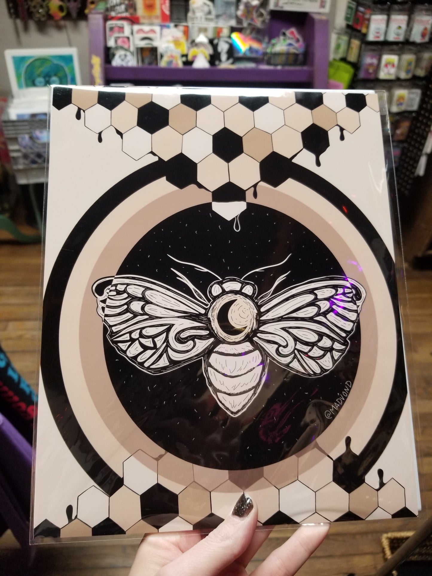 Moon Bee PRINT