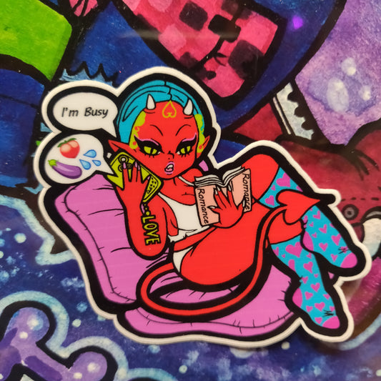 I'm Busy STICKER