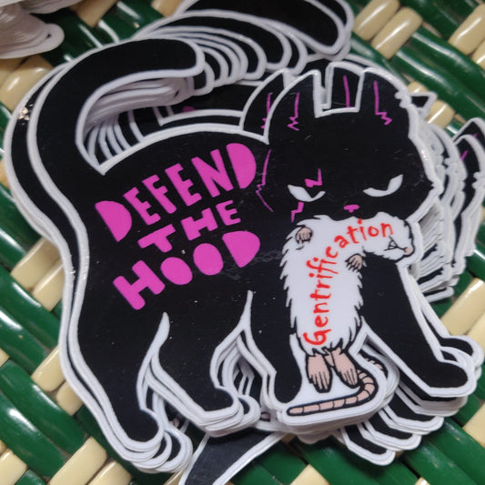 Defend The Hood STICKER