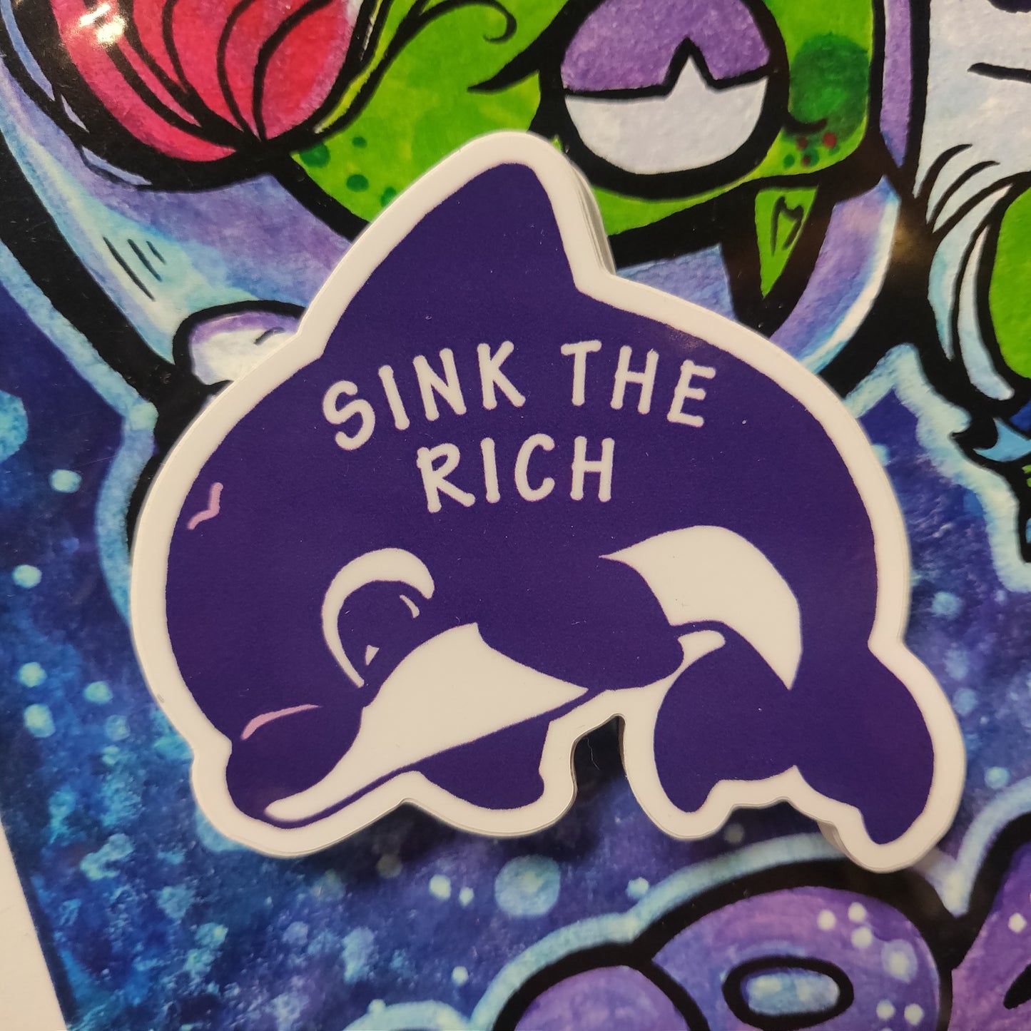 Sink The Rich STICKER