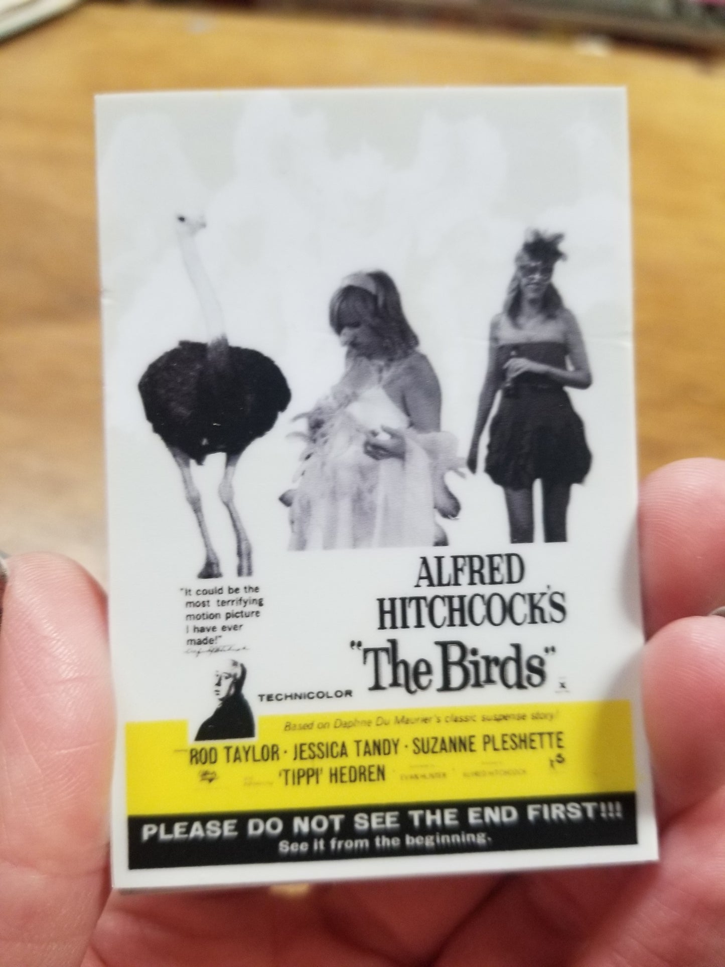 Sunny Horror The Birds Mashup STICKER