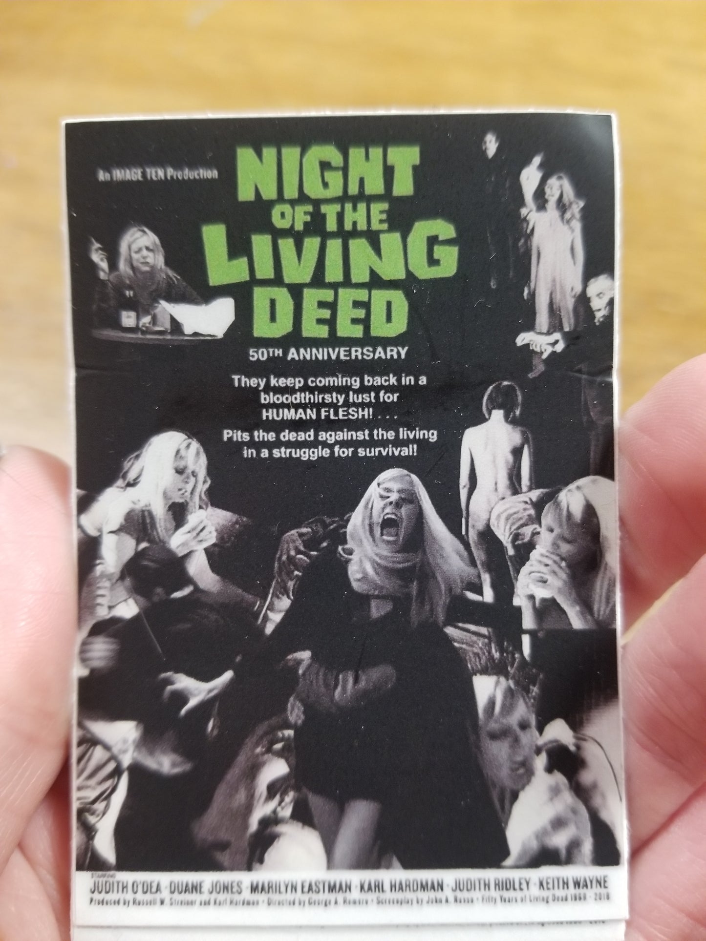 Sunny Horror Night of the Living Deed Mashup STICKER