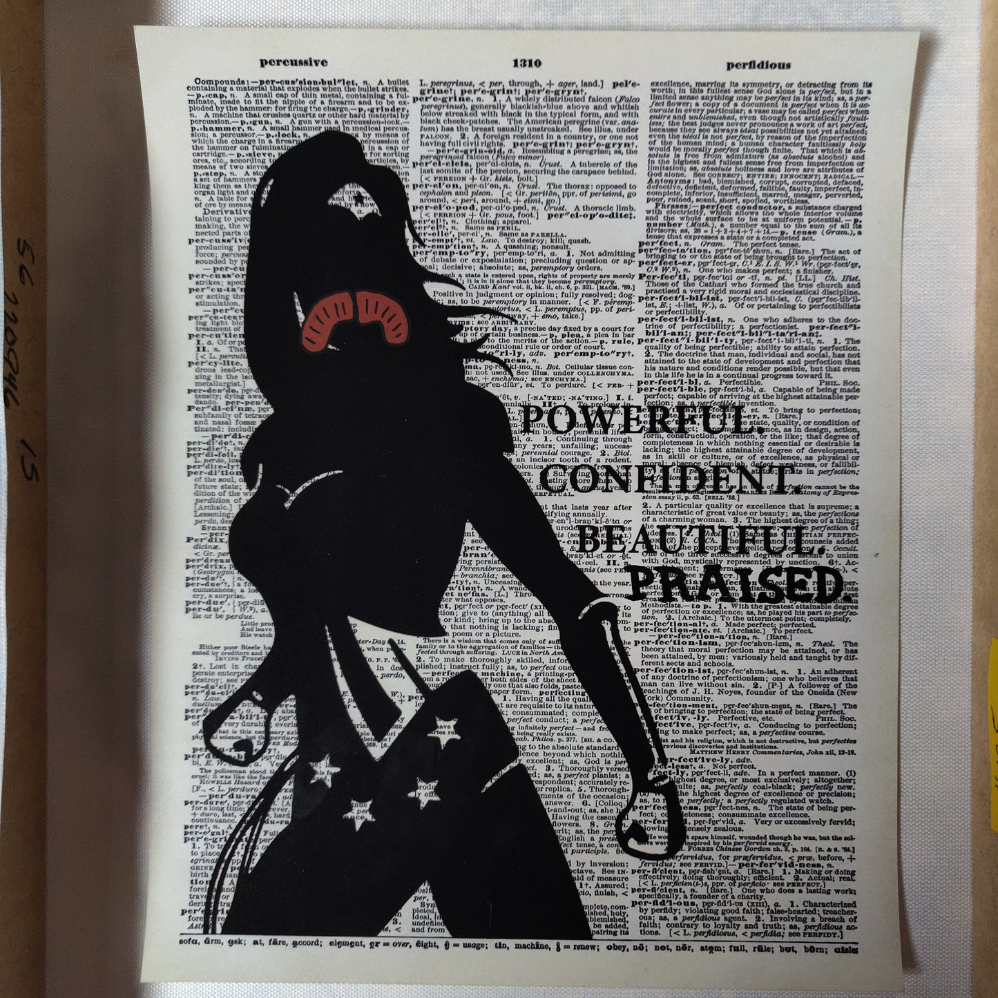 Powerful Confident Beautiful Praised PRiNT by Praise Dobler