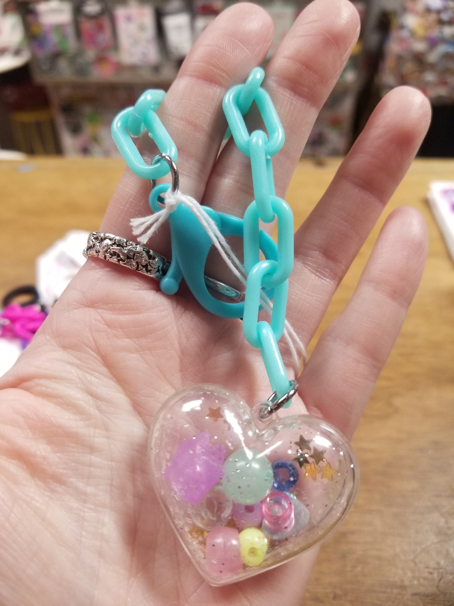 2-in-1 Heart CLiP CHAiNS by Starly Art Studio