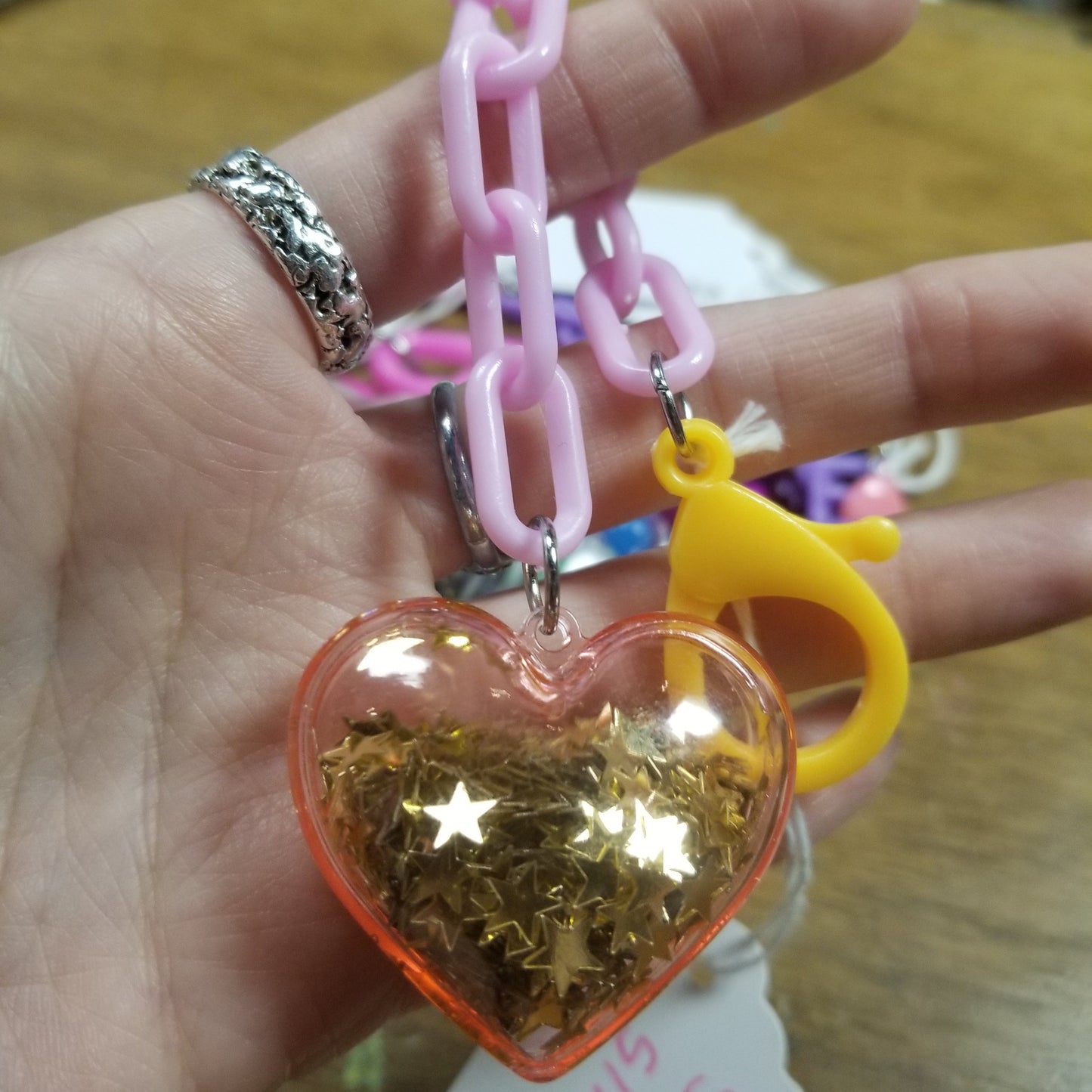2-in-1 Heart CLiP CHAiNS by Starly Art Studio