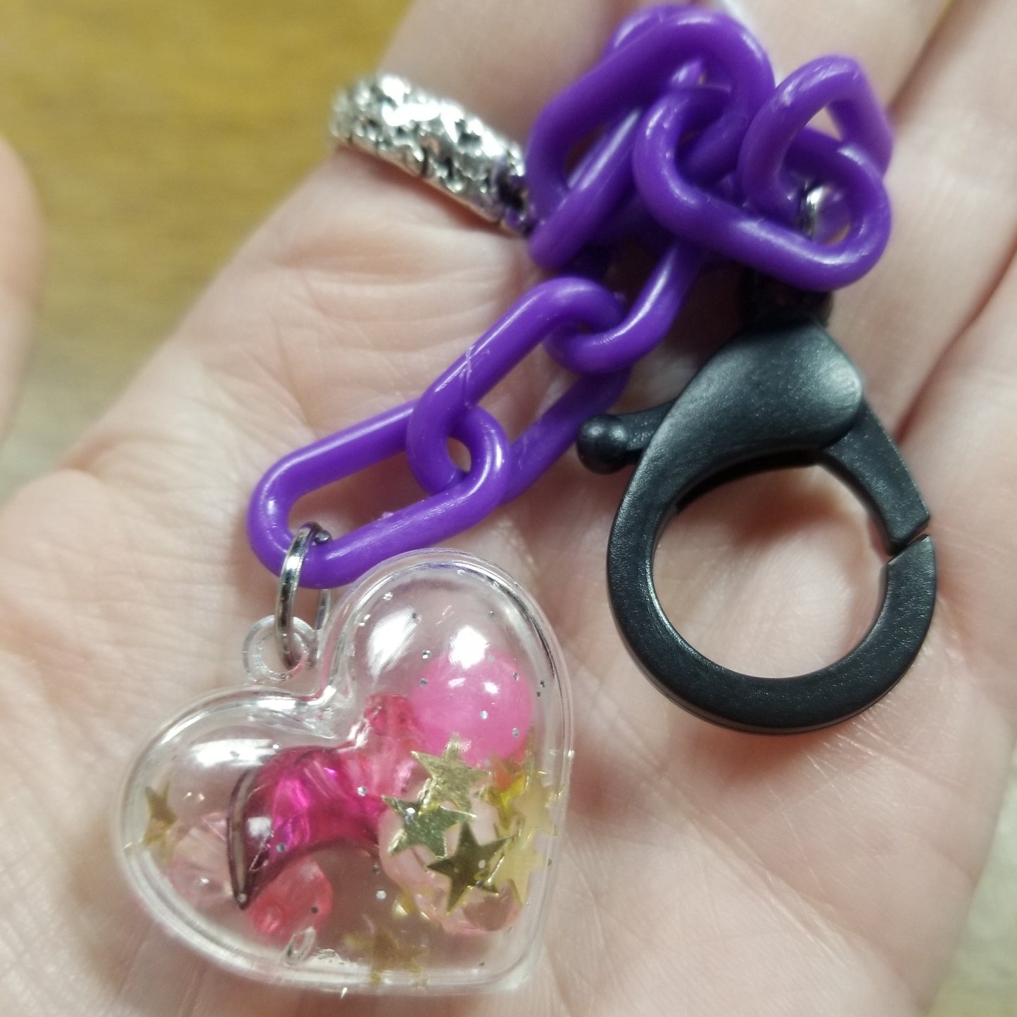 2-in-1 Heart CLiP CHAiNS by Starly Art Studio