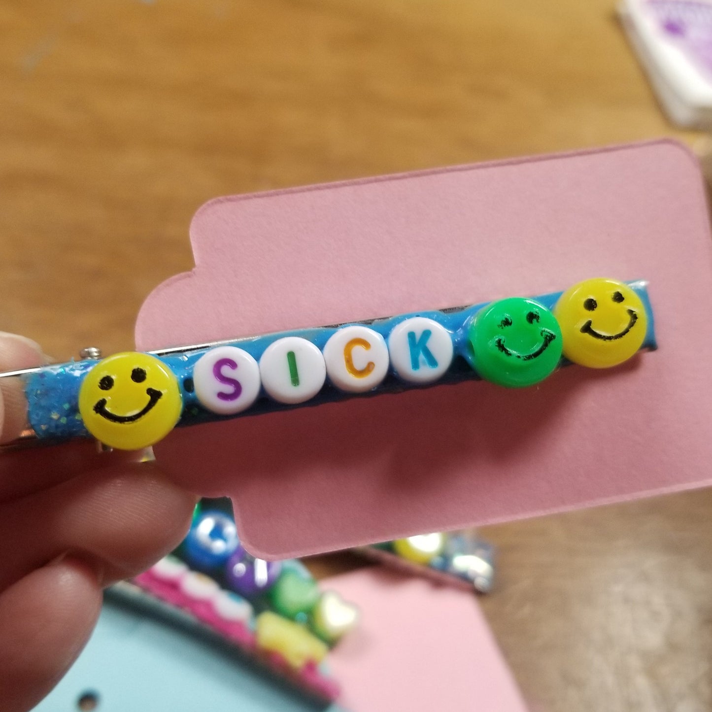 Beaded HAiR PiNs / BARRETTES by Starly Art Studio