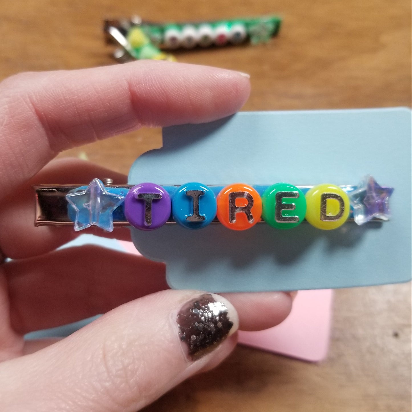 Beaded HAiR PiNs / BARRETTES by Starly Art Studio