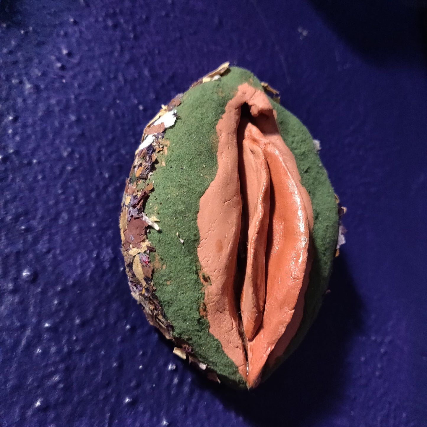 One-of-a-kind Vulva WALL ART by Kyra