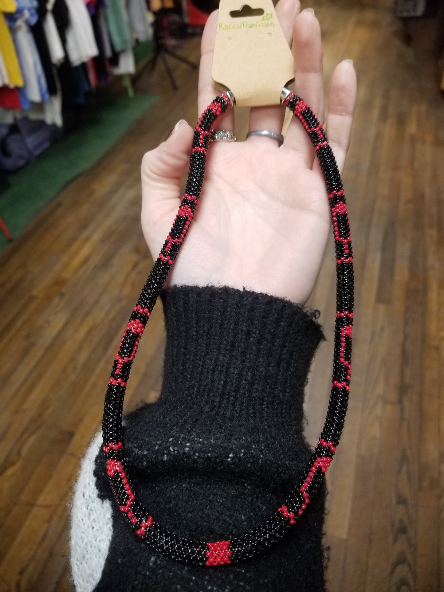 Individually Beaded ROPE NECKLACES