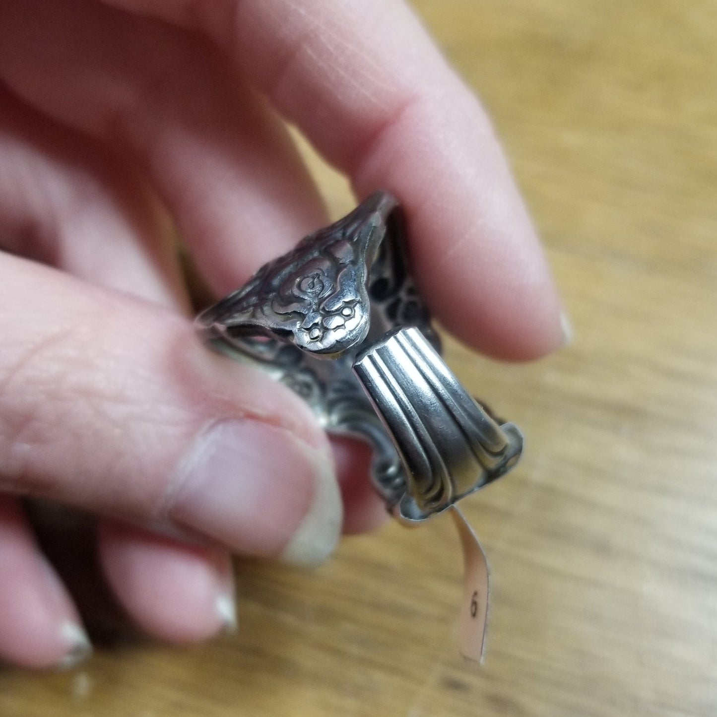 Vintage Spoon RING size 6