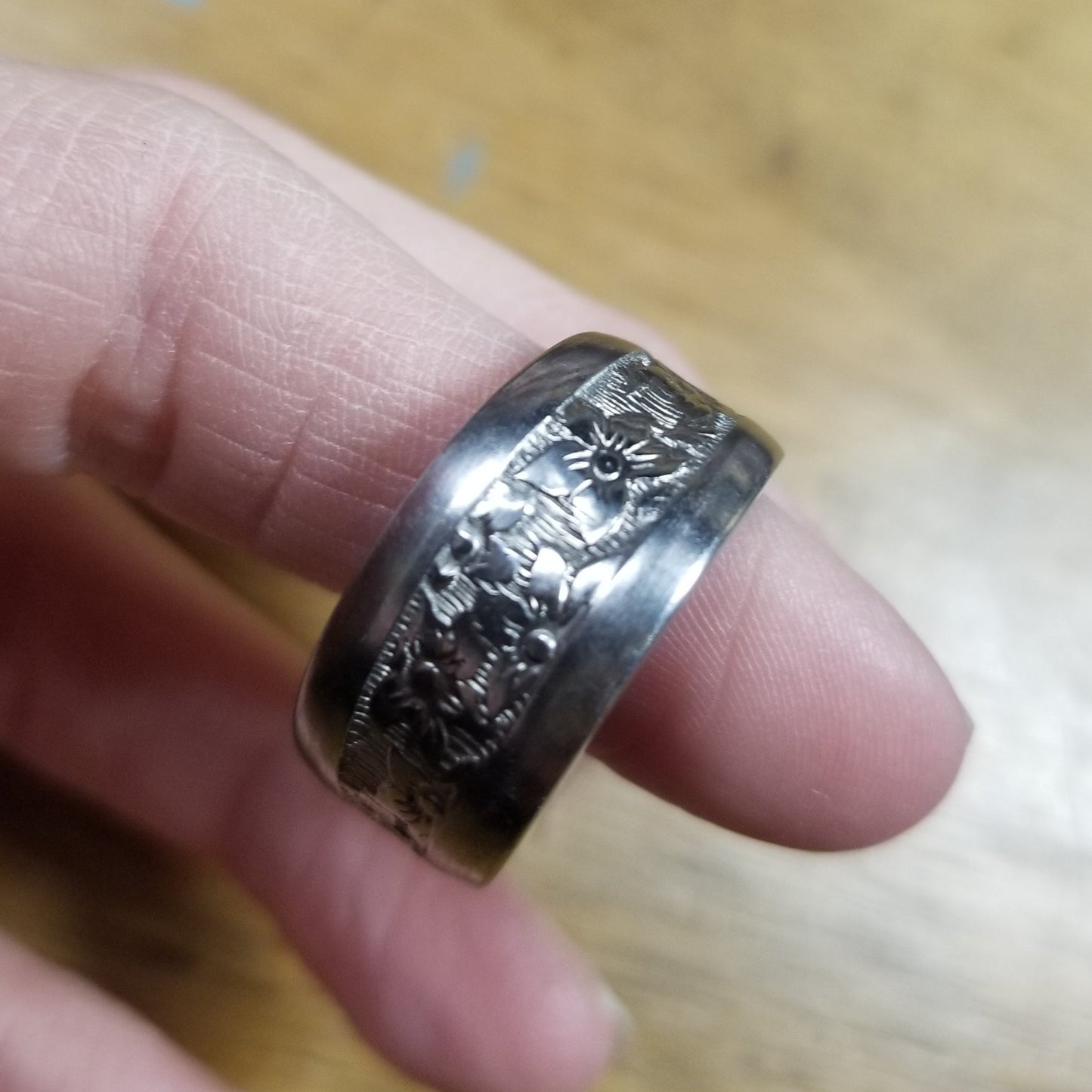 Vintage Spoon RING size 6