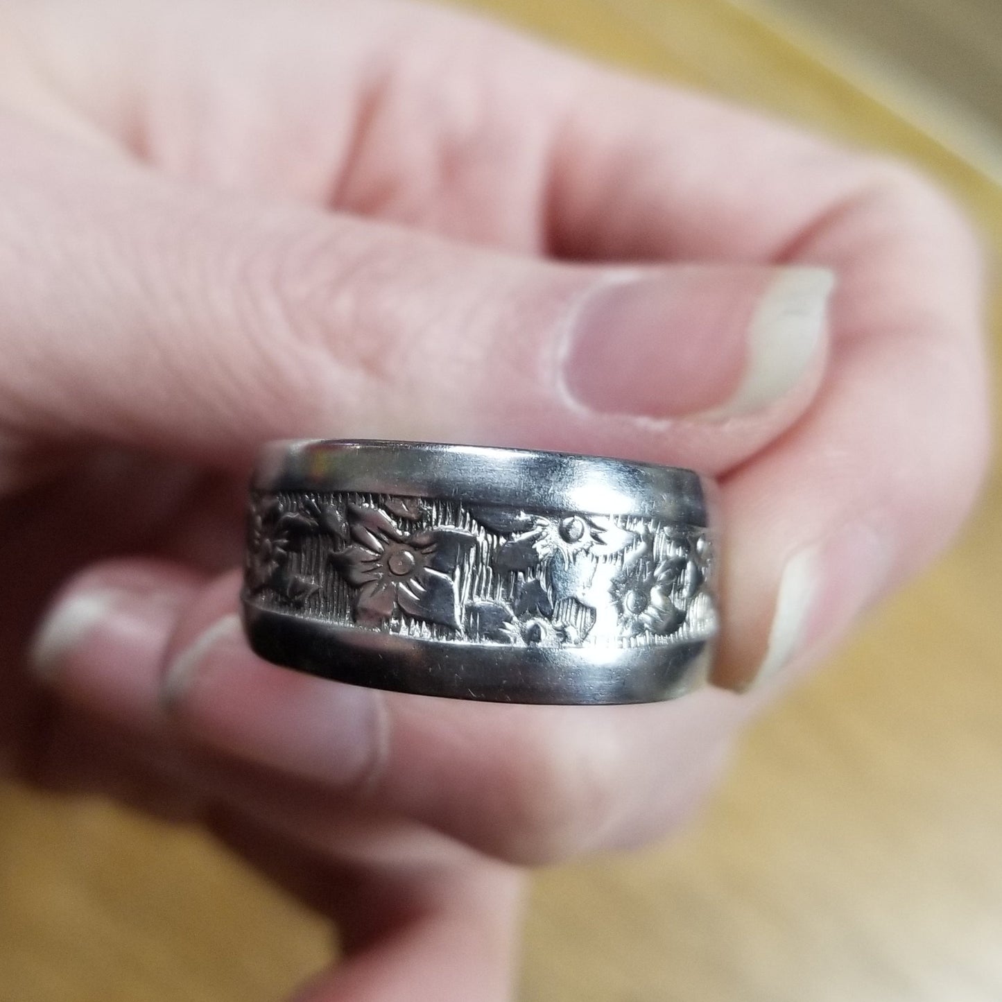 Vintage Spoon RING size 6