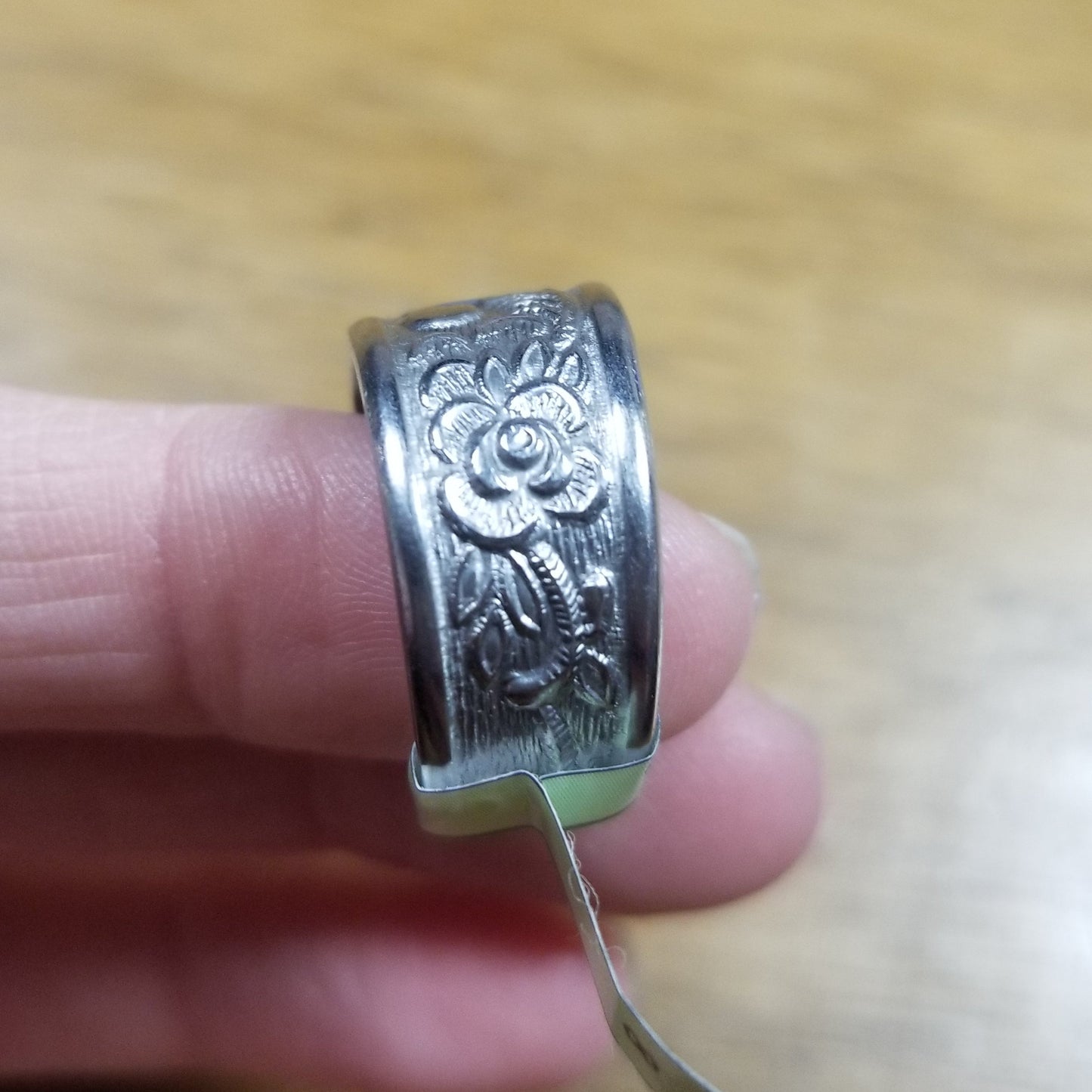 Vintage Spoon RING size 8