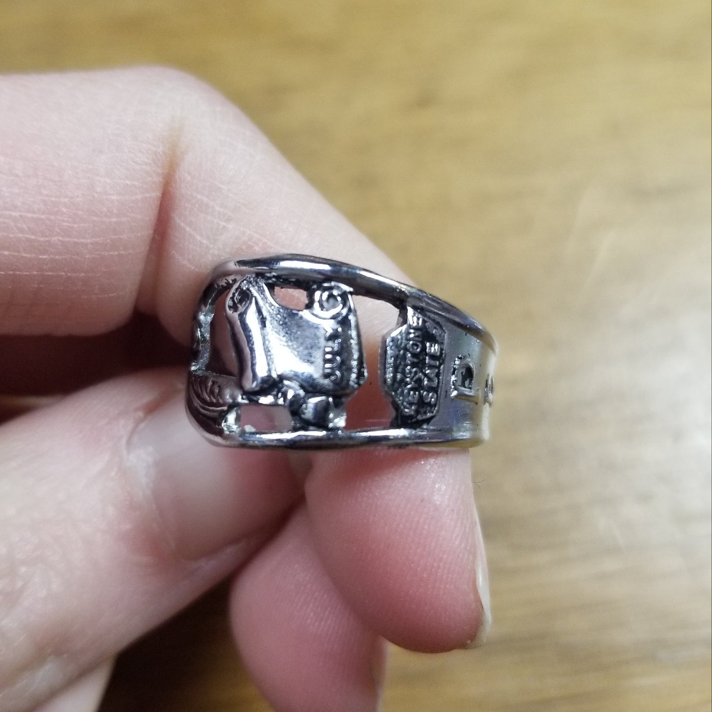 Vintage Spoon RING size 10