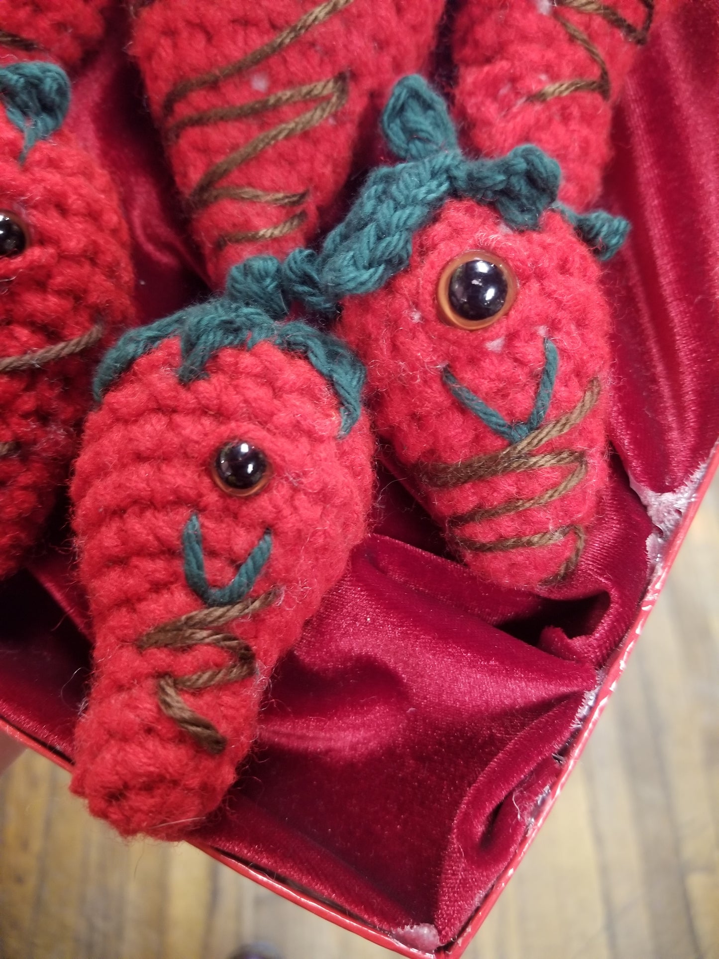 'Lil Crocheted Strawberry