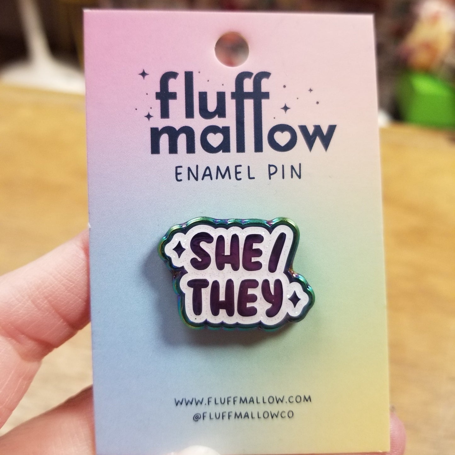 Fluffmallow’s Enamel Pronoun PiNs