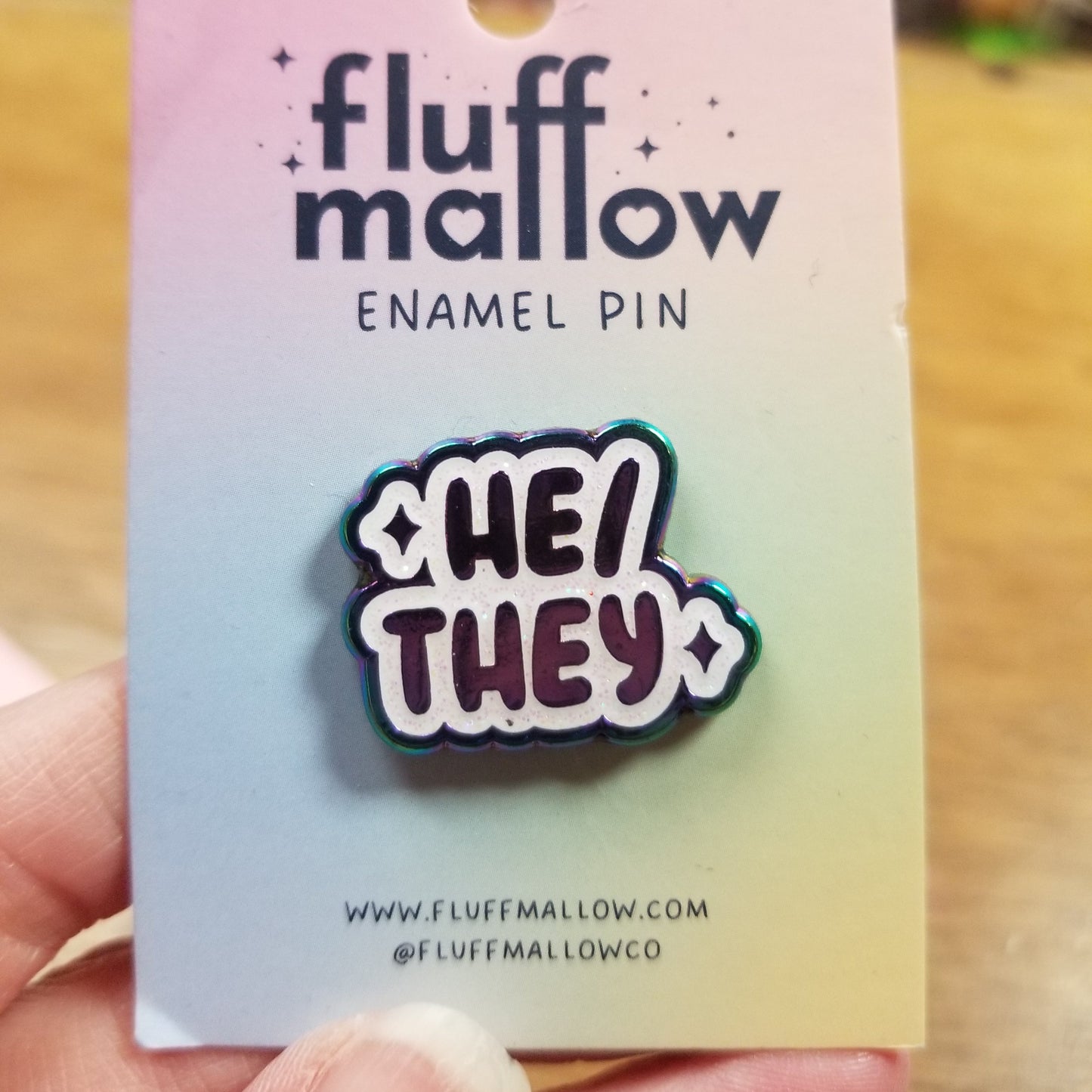 Fluffmallow’s Enamel Pronoun PiNs