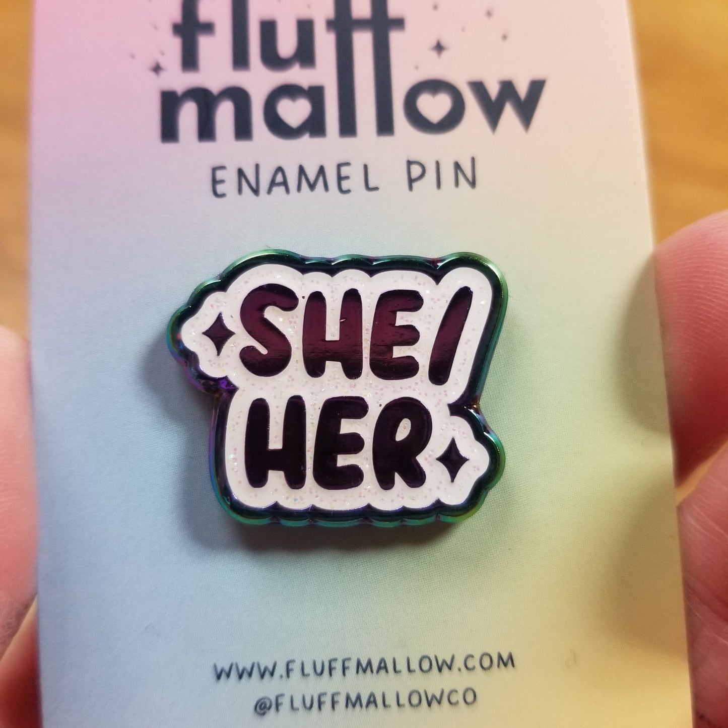 Fluffmallow’s Enamel Pronoun PiNs