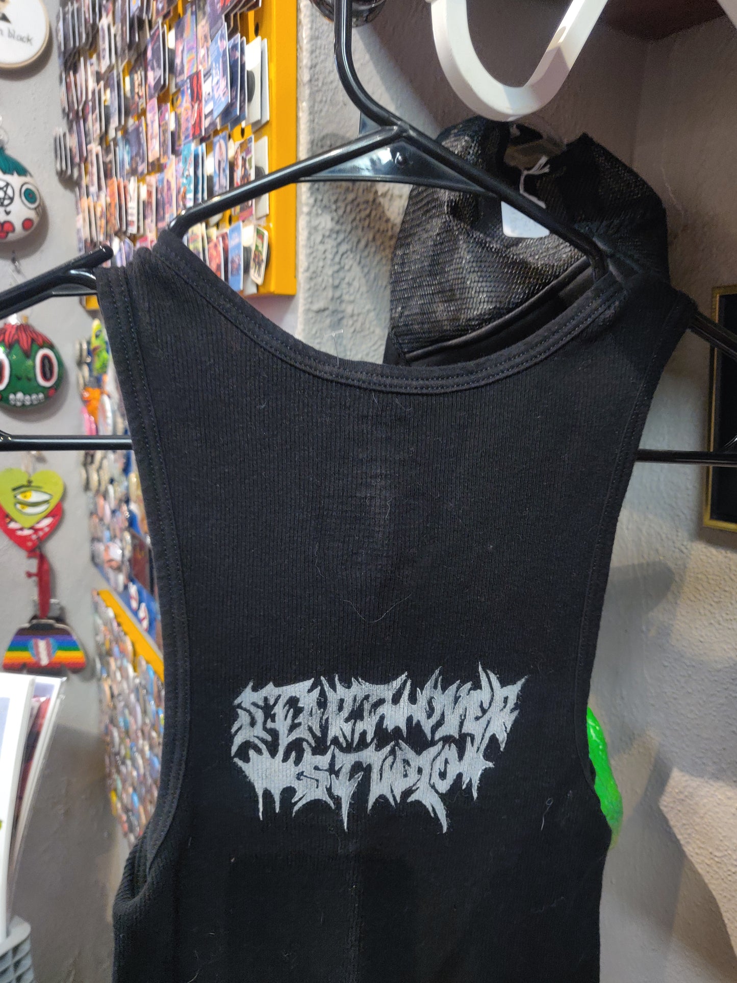 Upcycled Star Eye TANK TOP by Start Over Studio