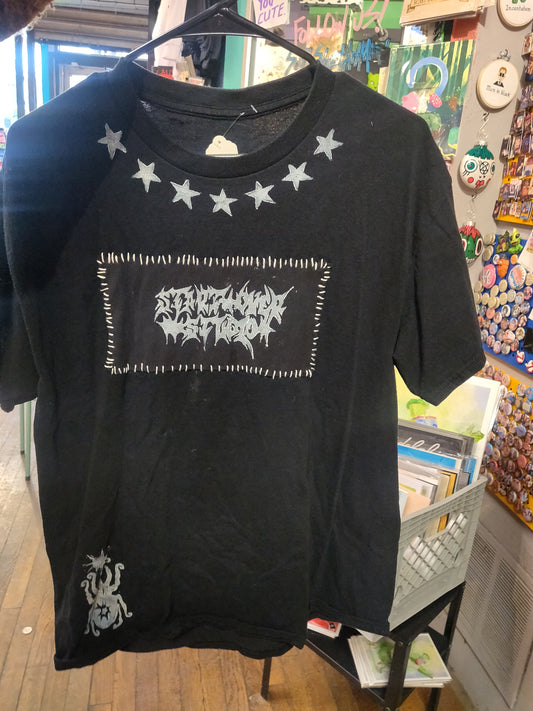 Logo Patch Upcycled T-SHiRT by Start Over Studio