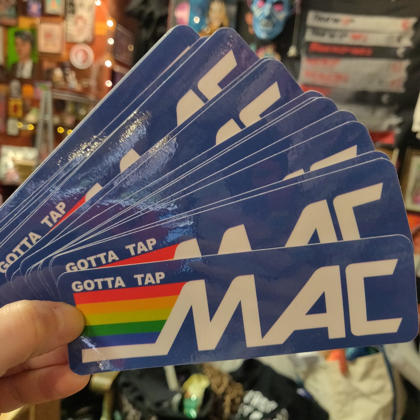 Gotta Tap Mac STICKER