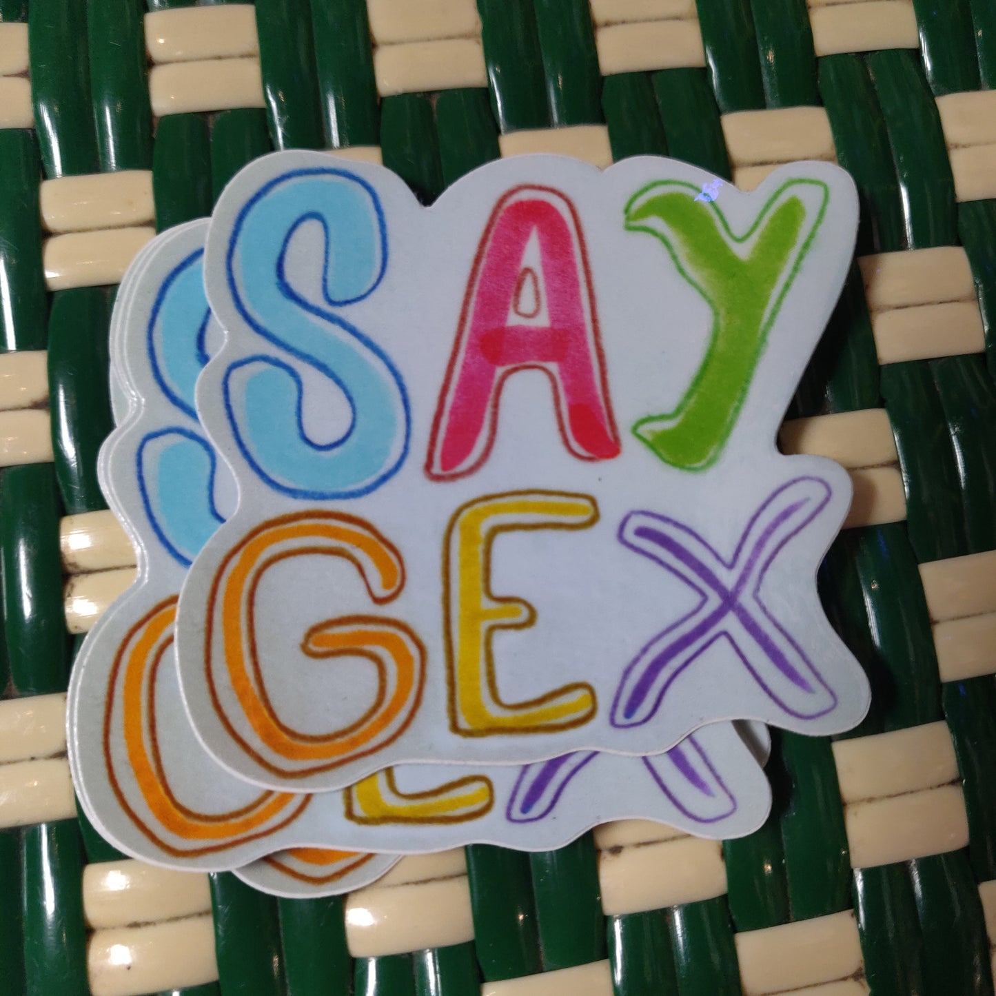 Say Gex STICKER