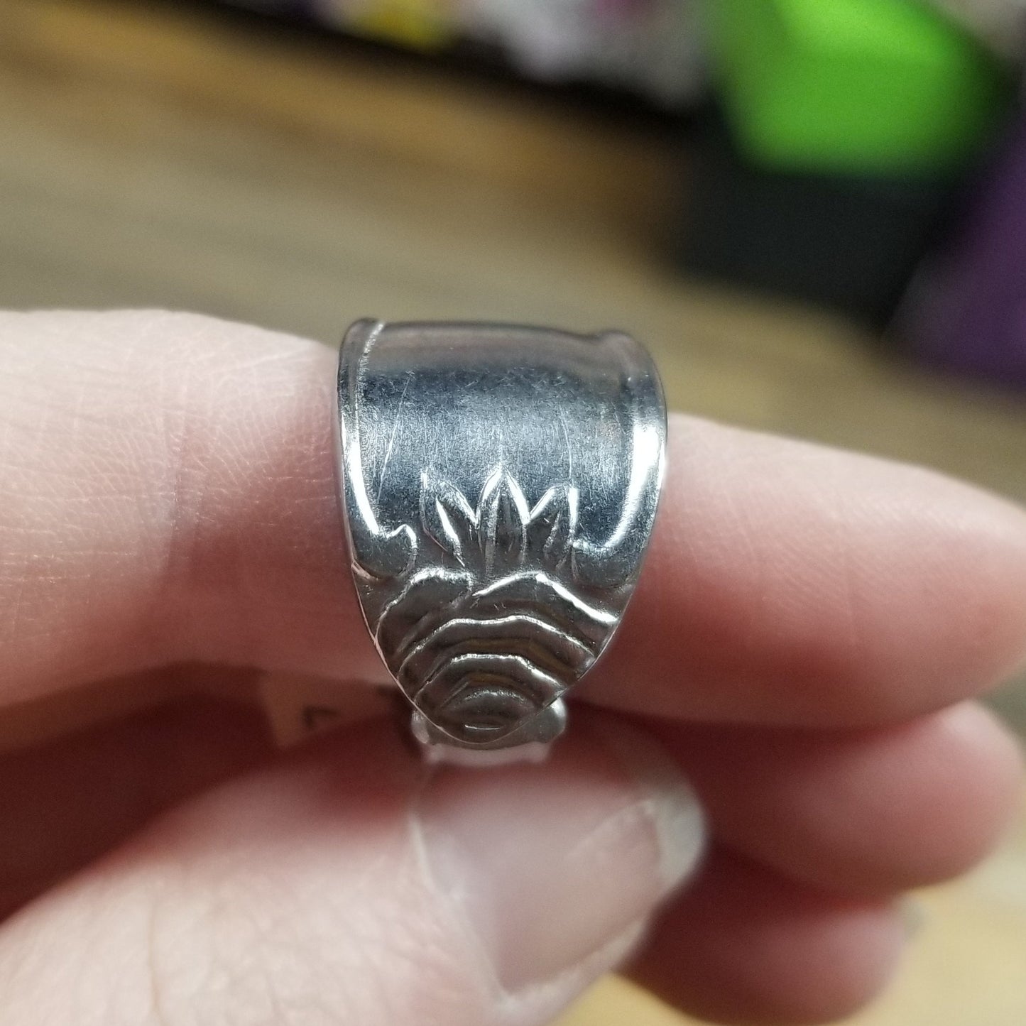 Vintage Spoon RING size 7