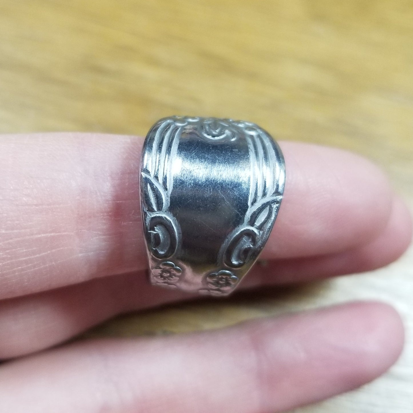Vintage Spoon RING size 8
