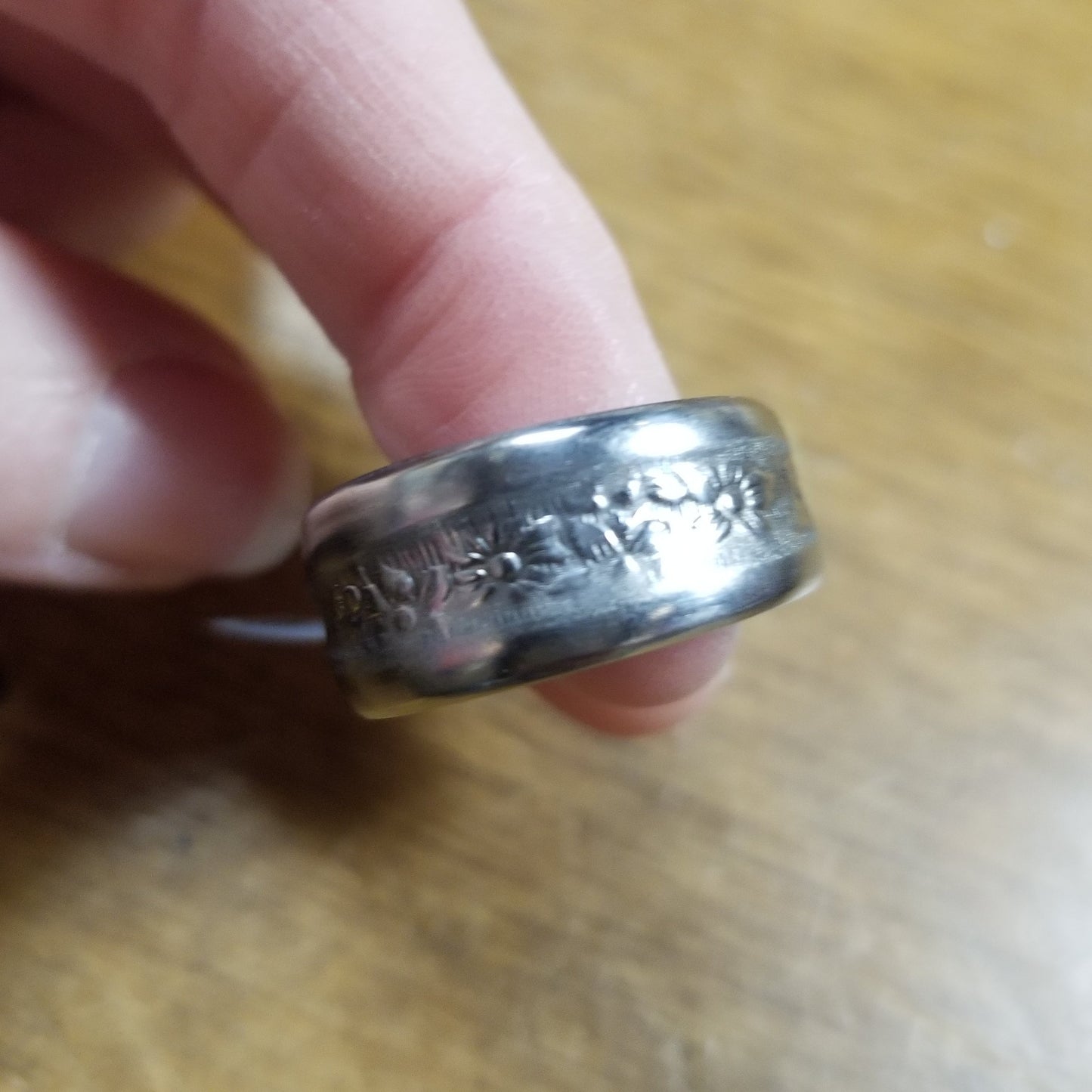 Vintage Spoon RING size 8