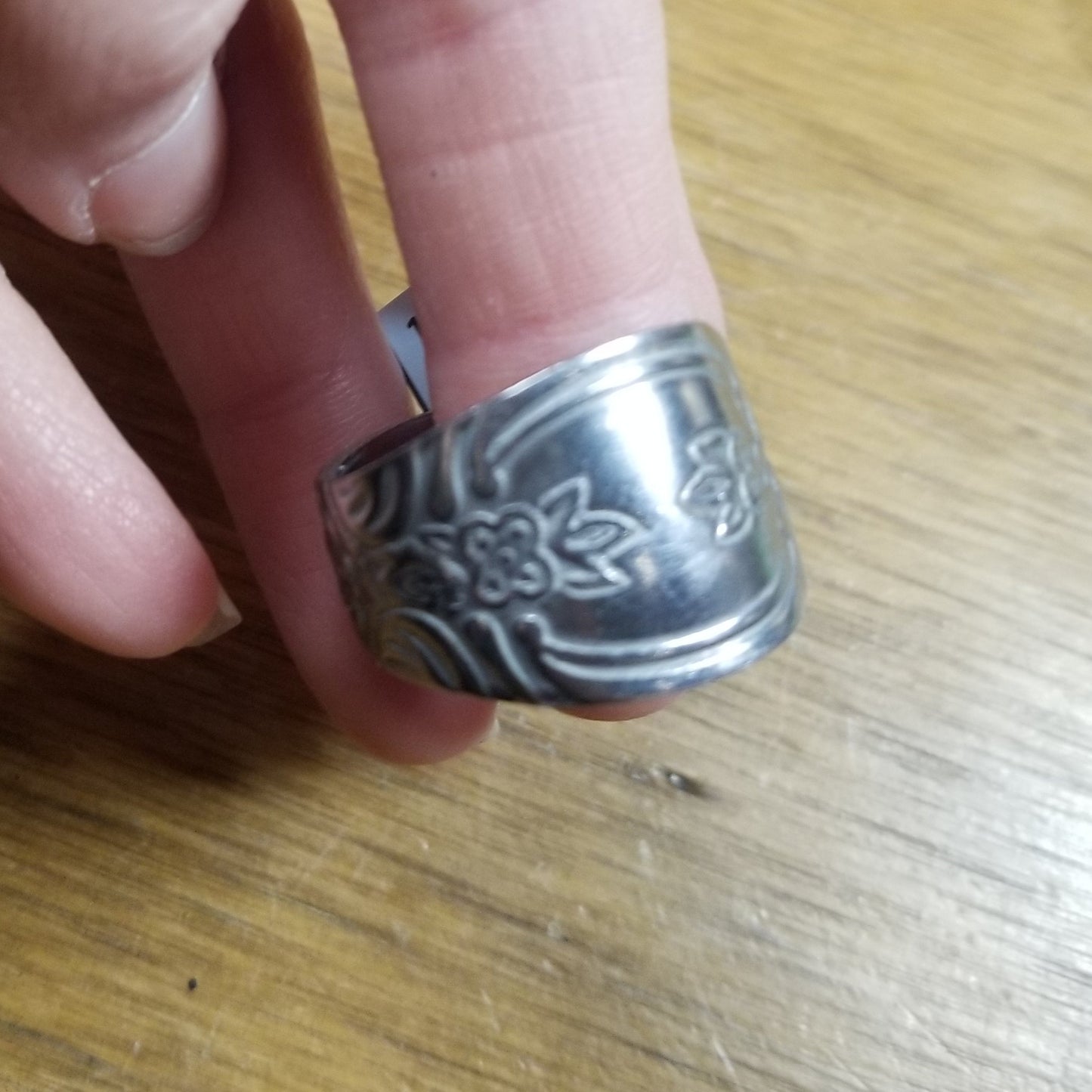 Vintage Spoon RING size 10