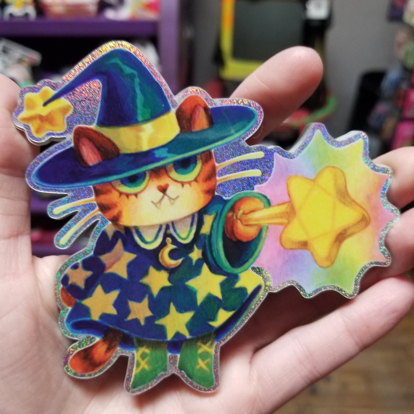 Cat Magic STICKER