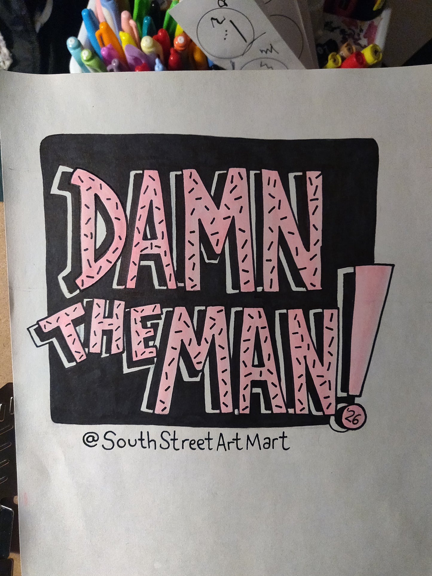 Damn the Man! Fundraiser T-SHiRT Empire Records Rex Manning Day 2026 Exclusive