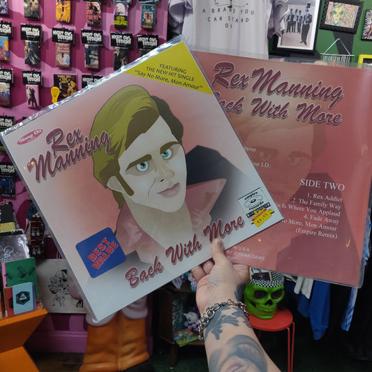 Rex Manning Fake Record Sleeve ~Limited Edition for Rex Manning Day 2026~