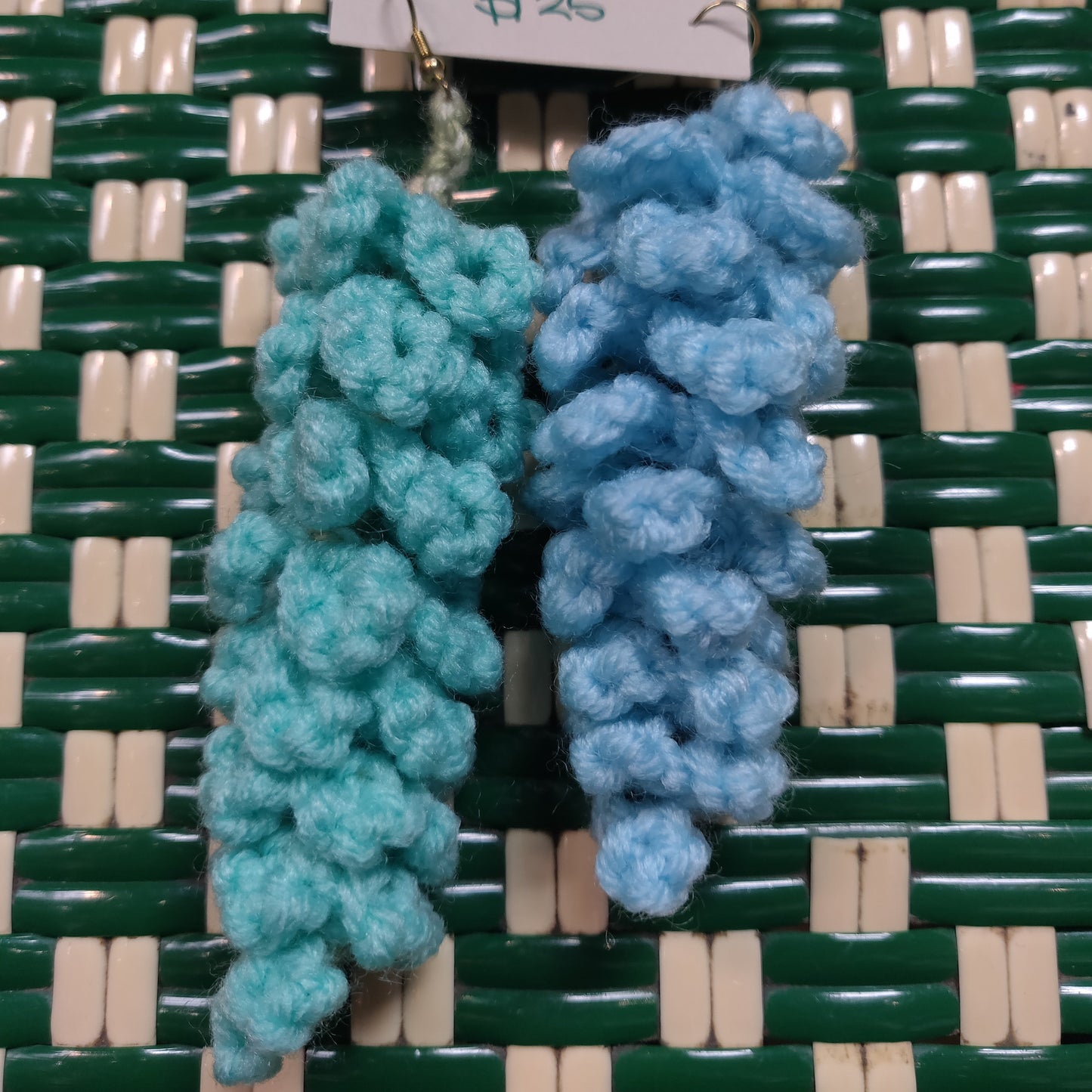 Crochet Wisteria Earrings