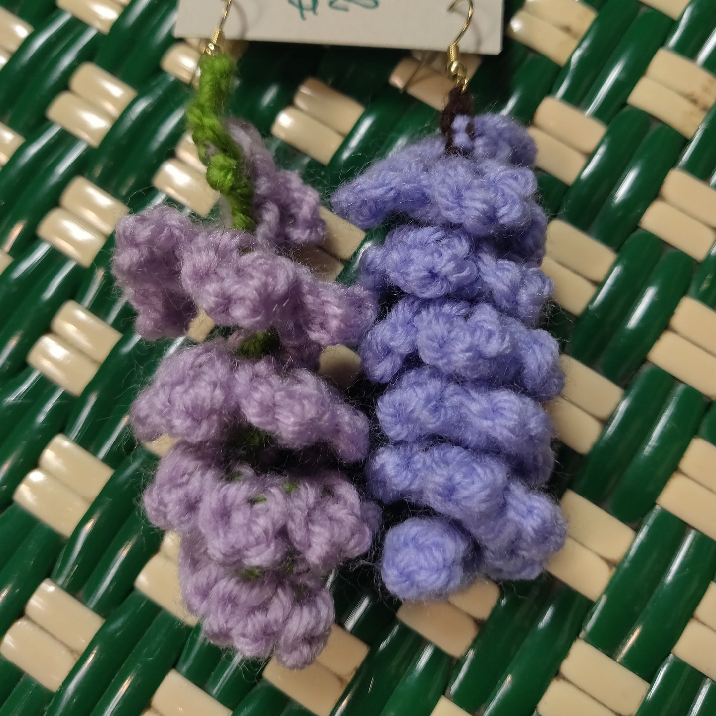 Crochet Wisteria Earrings