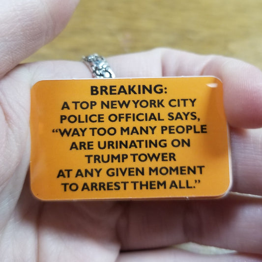 Breaking: A Top New York City ... STICKER