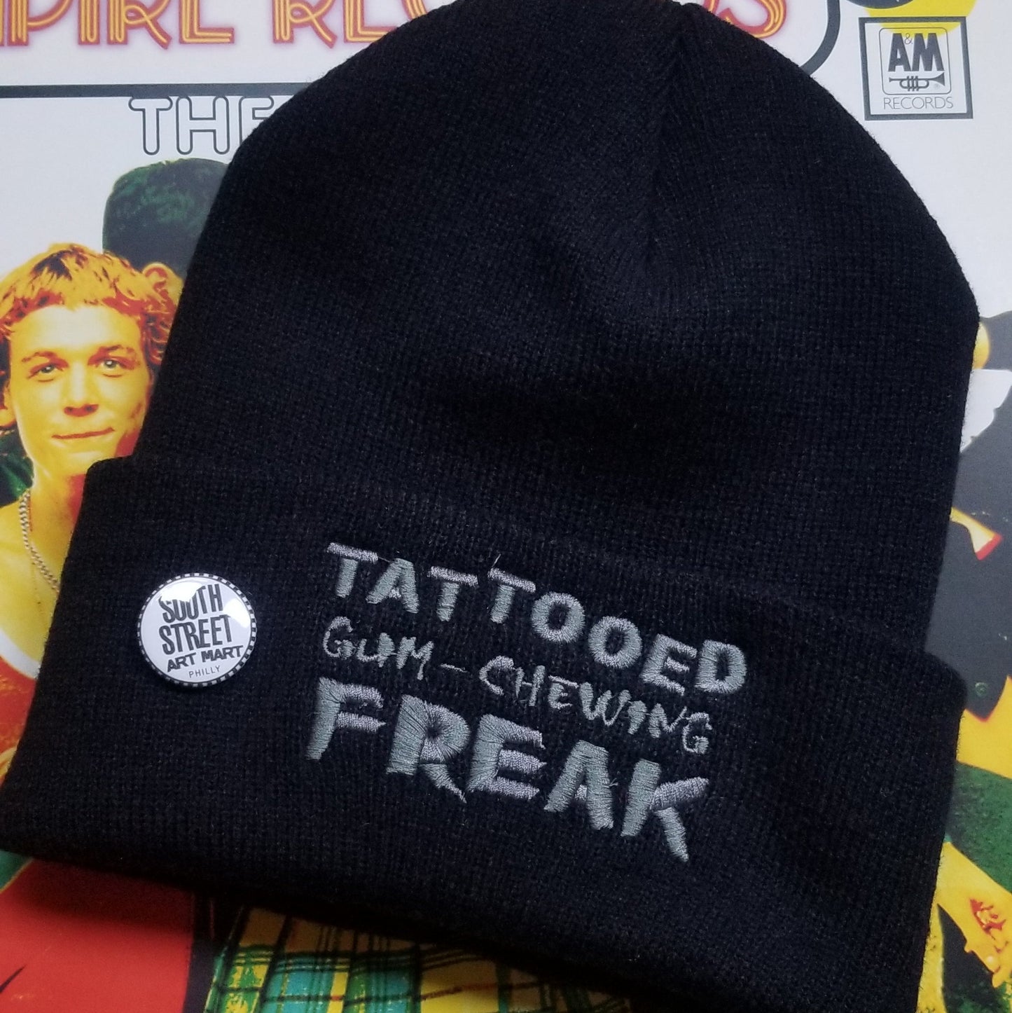 Tattooed Gum Chewing Freak BEANiE  Ode To Empire Records