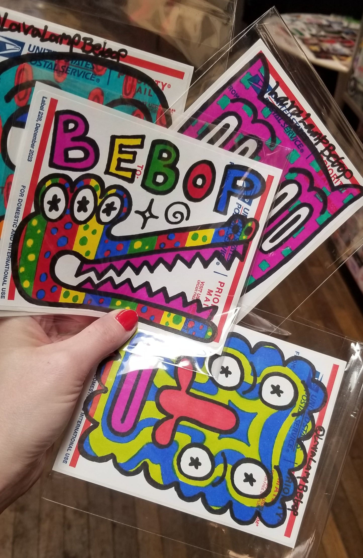 Hand Drawn 228 STICKERS