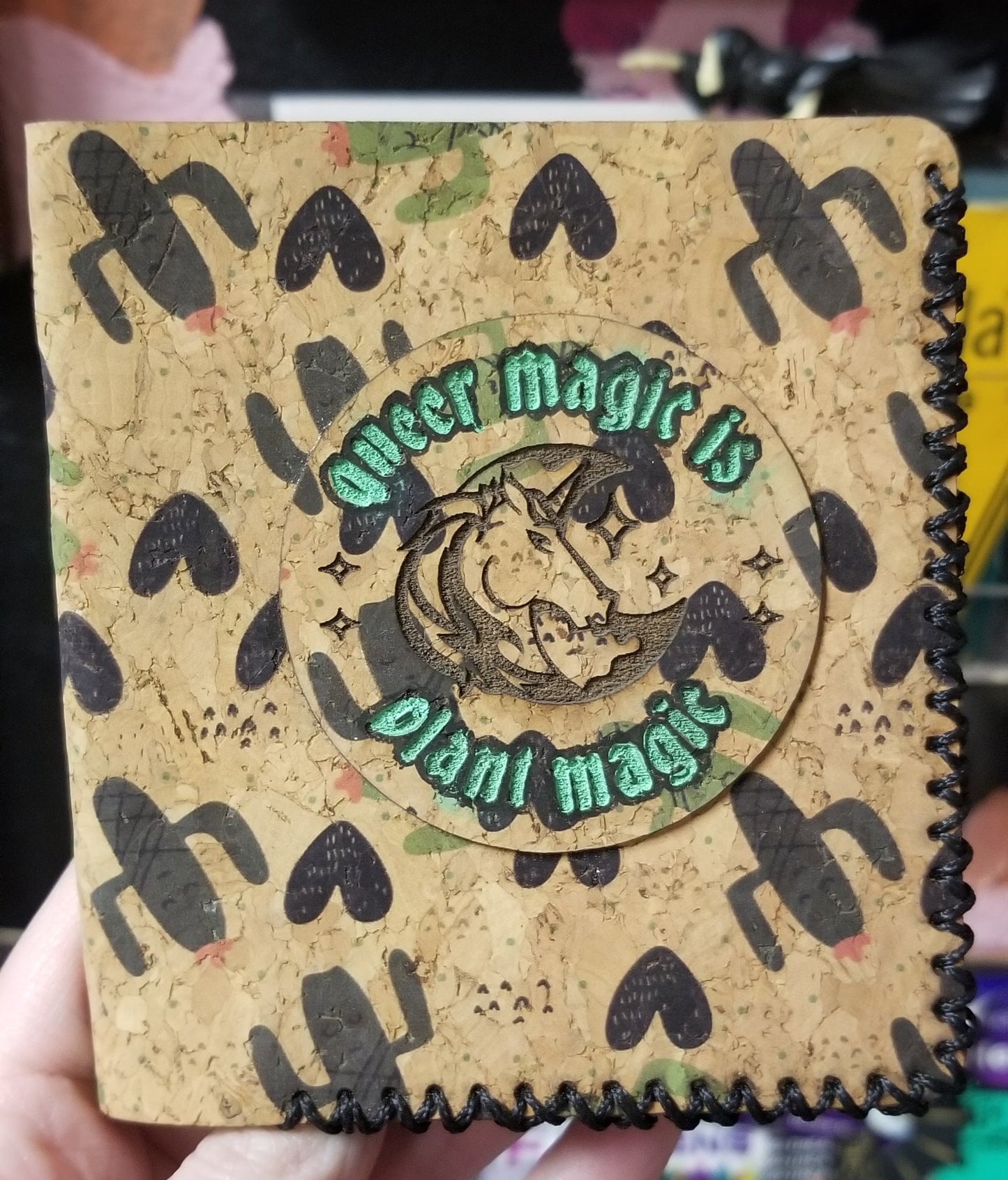 Queer Magic Is Plant Magic Cactus "Minimalist" Magic WALLET