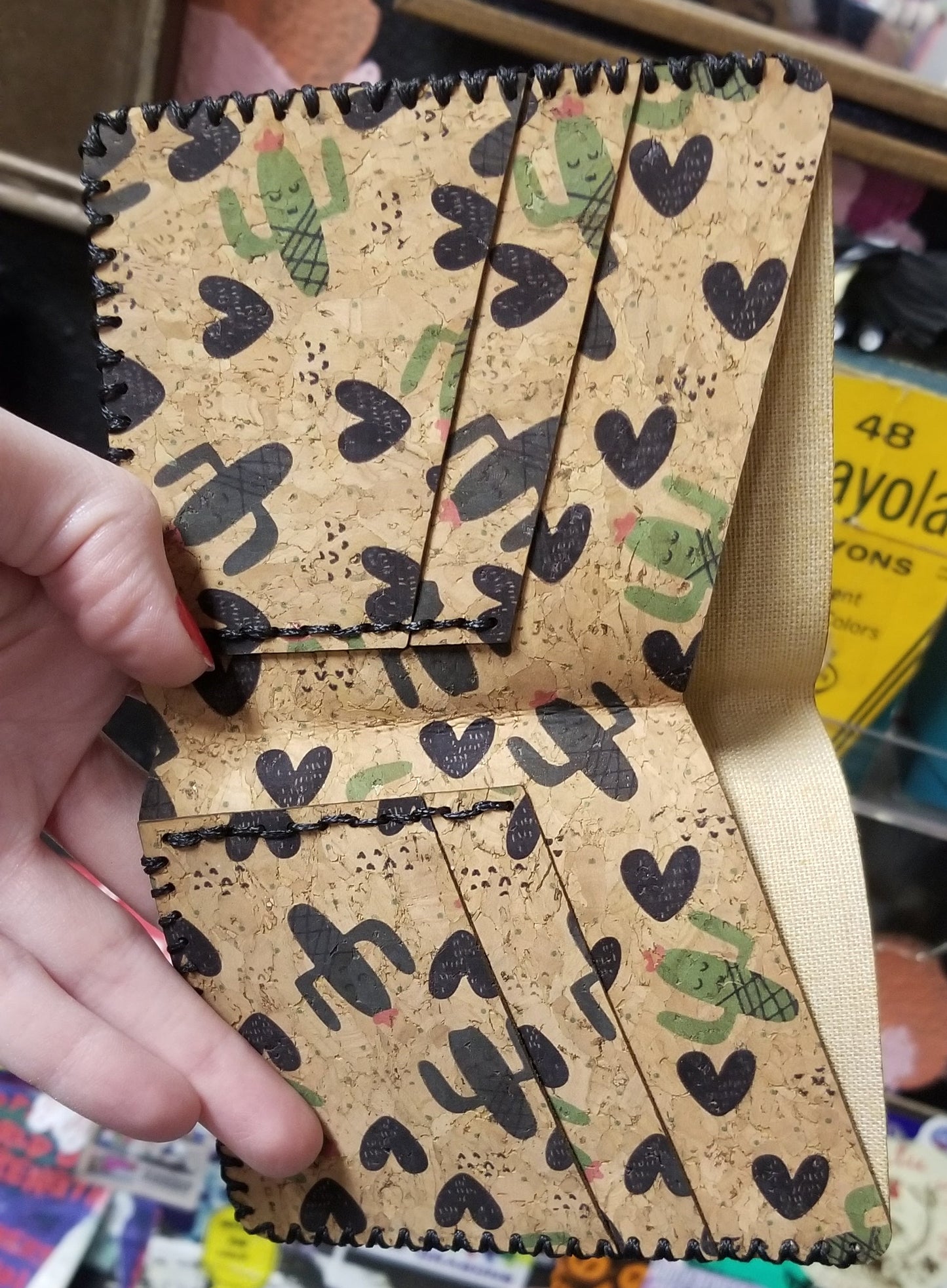 Queer Magic Is Plant Magic Cactus "Minimalist" Magic WALLET