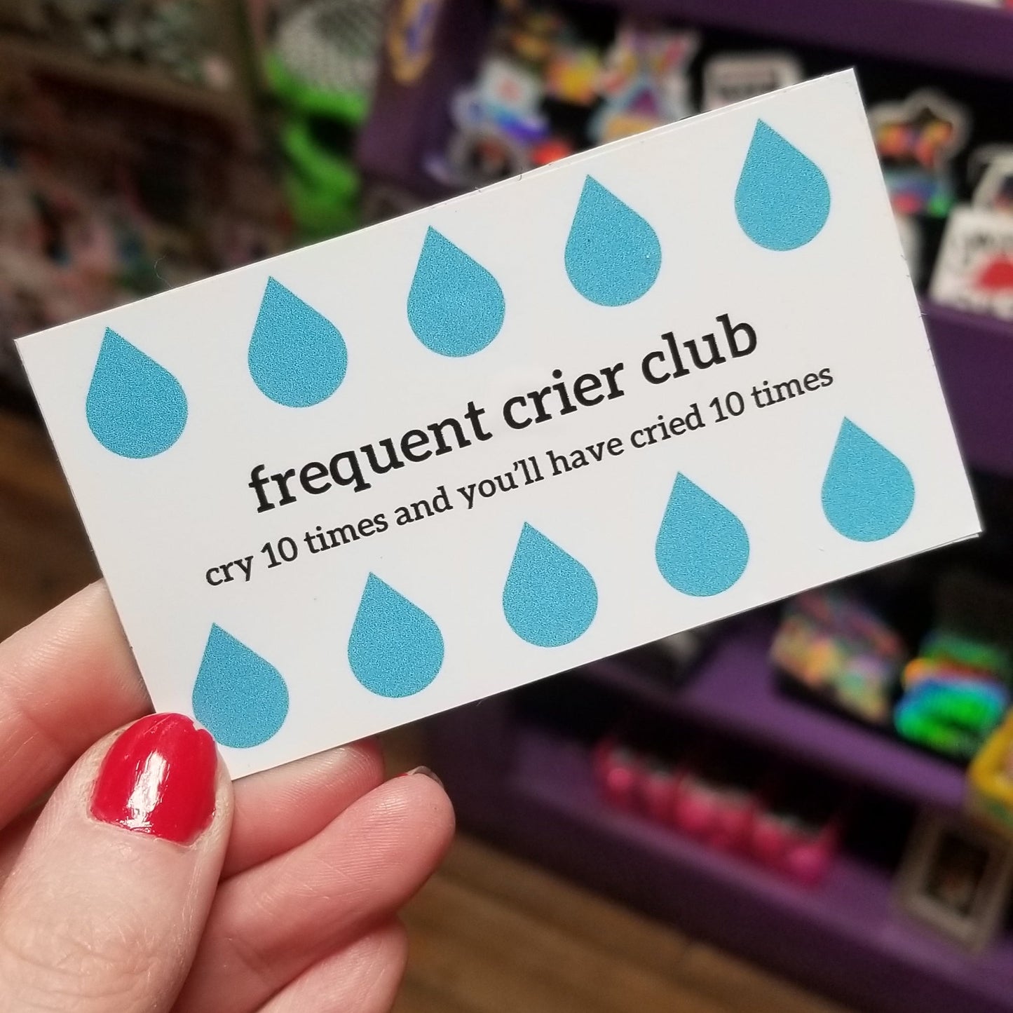Frequent Crier Club MAGNET