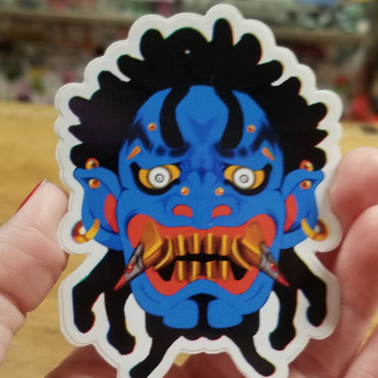 Blue Mask STICKER