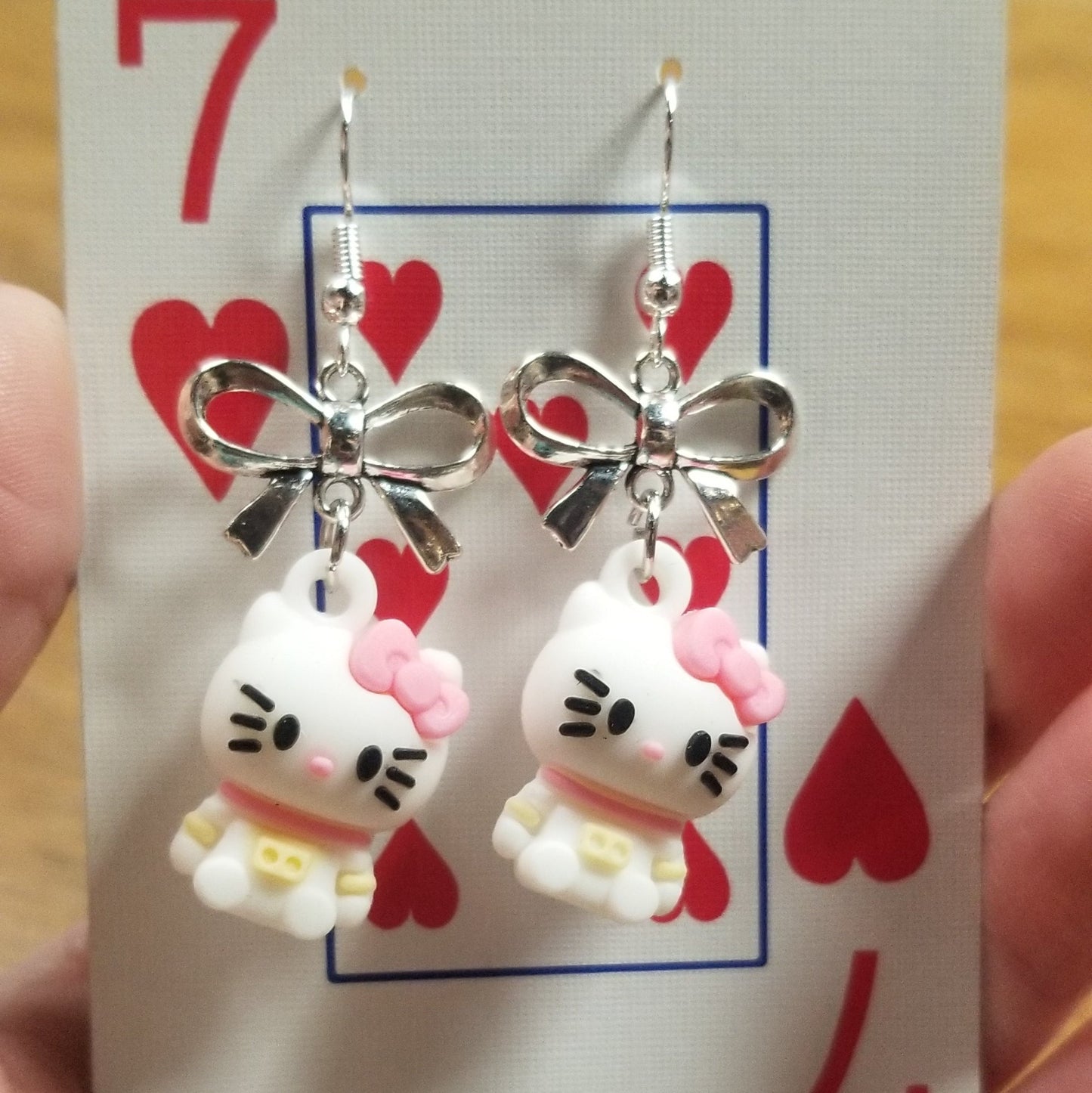 Hi Kitty EARRINGS by Skullduggery Studio