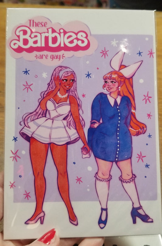 These Barbies Are Gay small PRINT