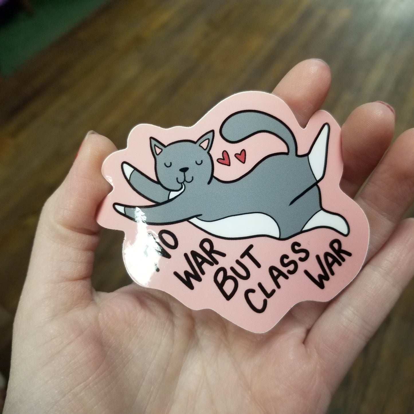 No War But Class War STiCKER